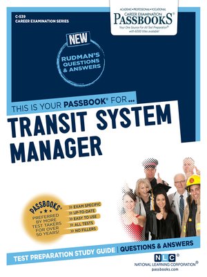 cover image of Transit System Manager